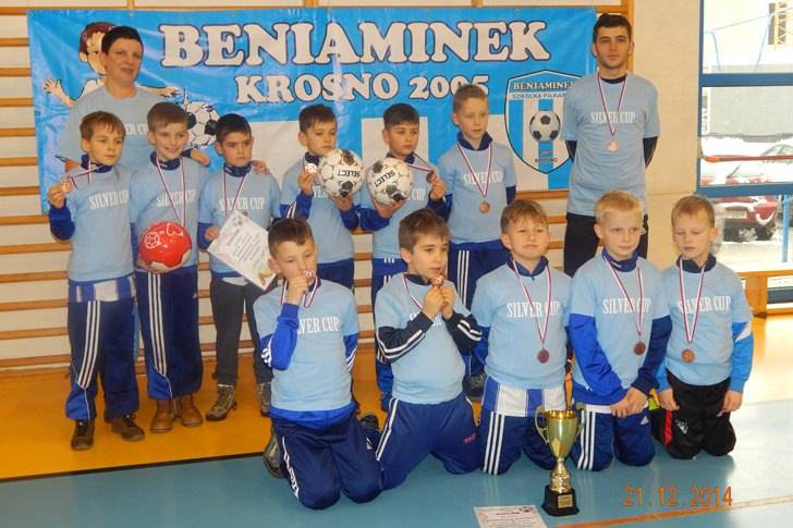 Turniej Silver Cup - rocznik 2005 - podium Beniaminka