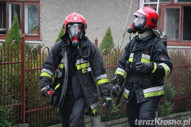 Krosno. Ogień zniszczył dom w Polance