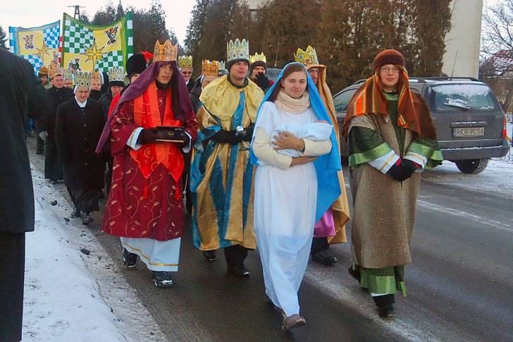 Orszak Trzech Króli przeszedł przez Iwonicz