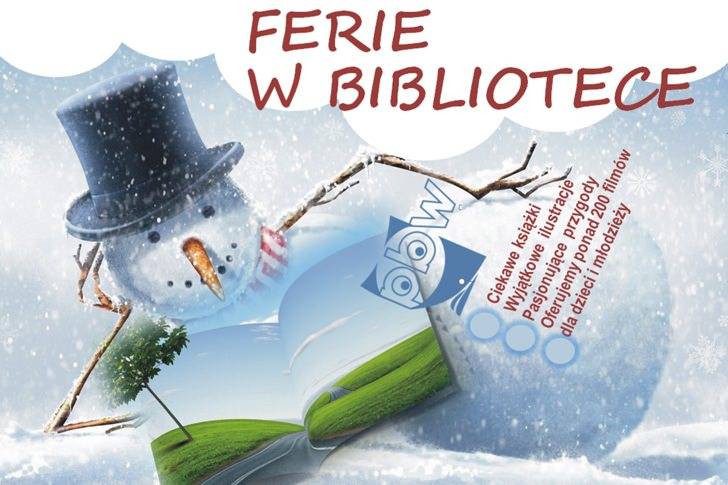 Ferie zimowe z krośnieńską biblioteką