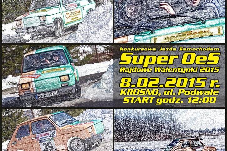 Krosno: KJS Super OeS Rajdowe Walentynki 2015