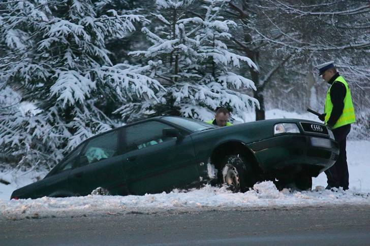 Kolizja w Potoku, zderzyły się dwa Audi
