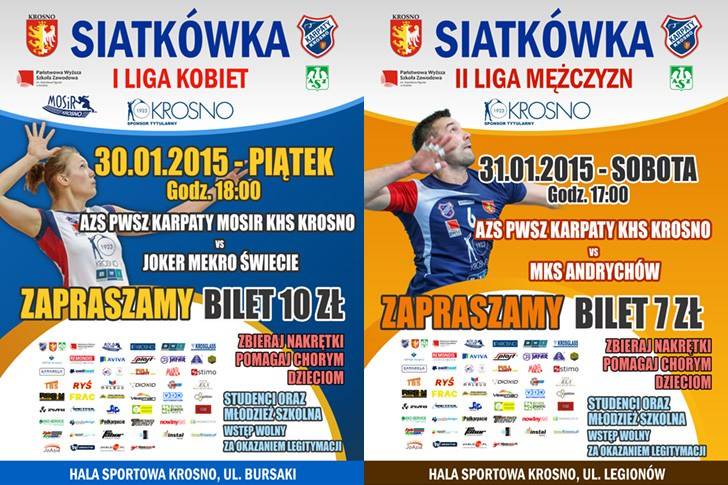 Siatkarski weekend w Krośnie