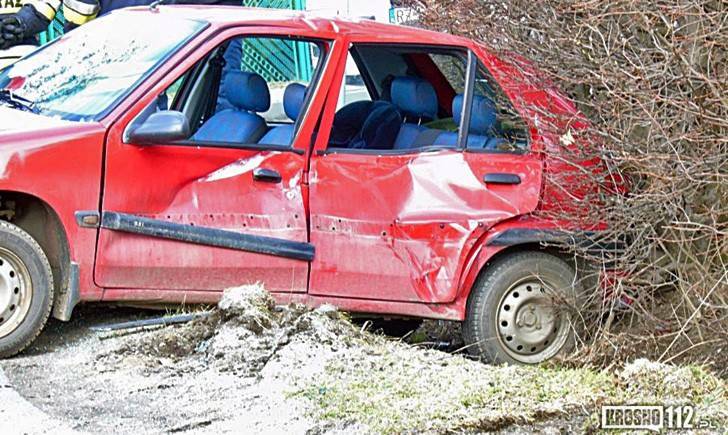 Wypadek we Wrocance, jedna osoba w szpitalu