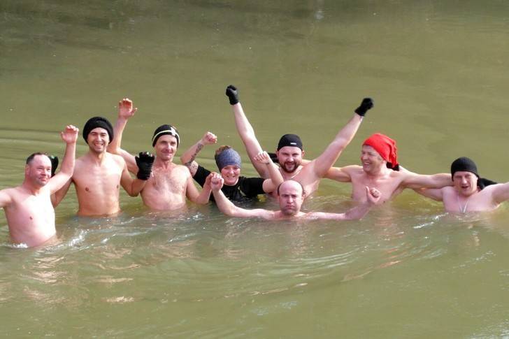 Pierwsze Krośnieńskie Morsowanie