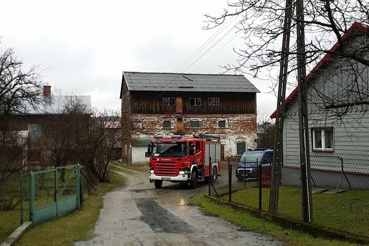 Pożar w pustostanie