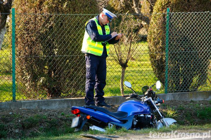 Piątek pechowy dla motocyklistów. Wypadek w Korczynie i Równem