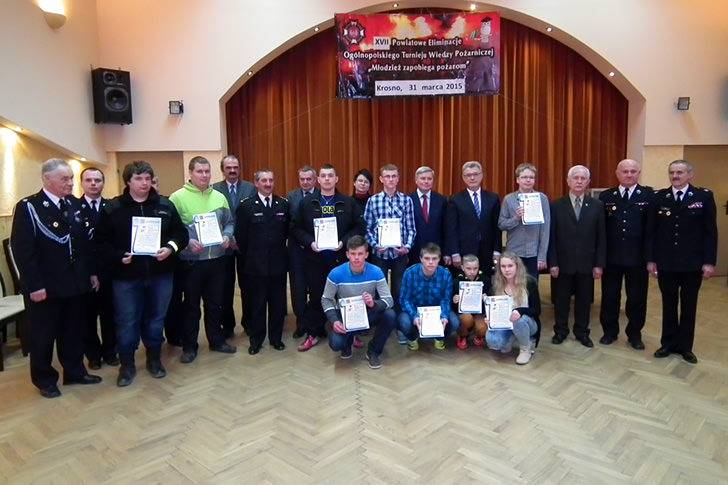 Młodzież zapobiega pożarom. Eliminacje powiatowe w Krośnie