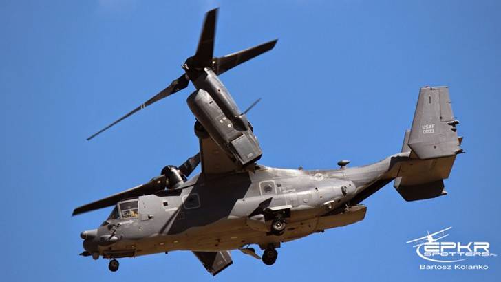 Bell-Boeing V-22 Osprey nad Krosnem