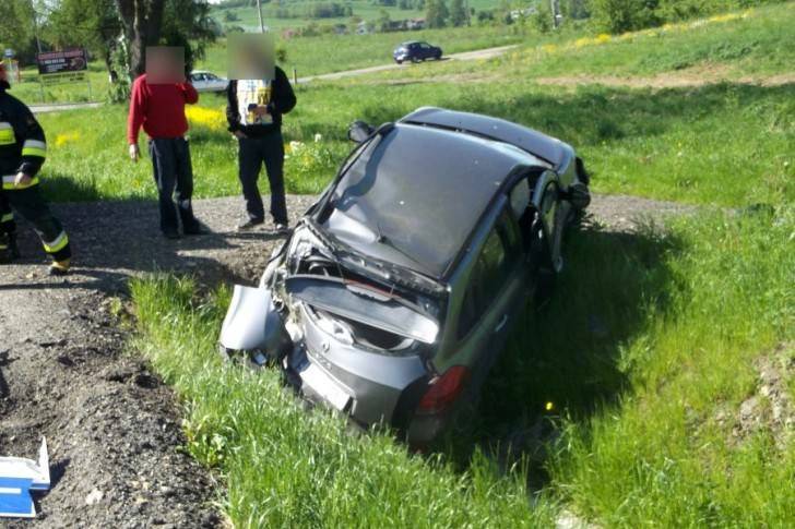 Ciężarówka staranowała naukę jazdy