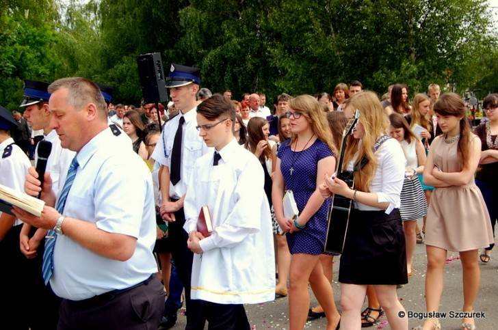 Procesja Bożego Ciała w Jasionce 