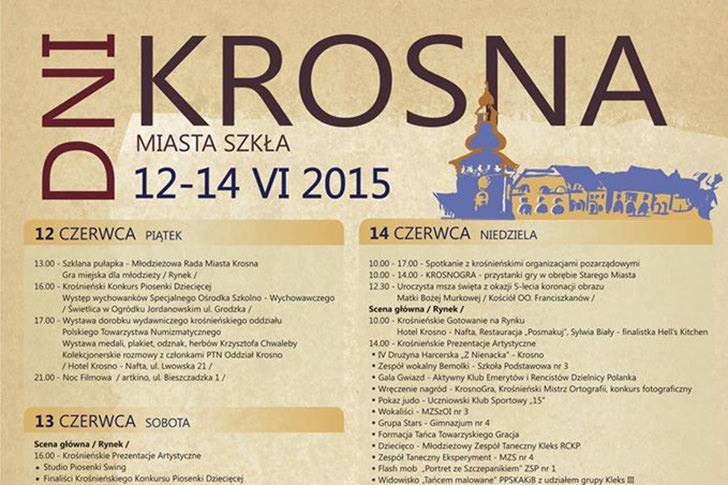 Dni Krosna - Miasta Szkła 2015
