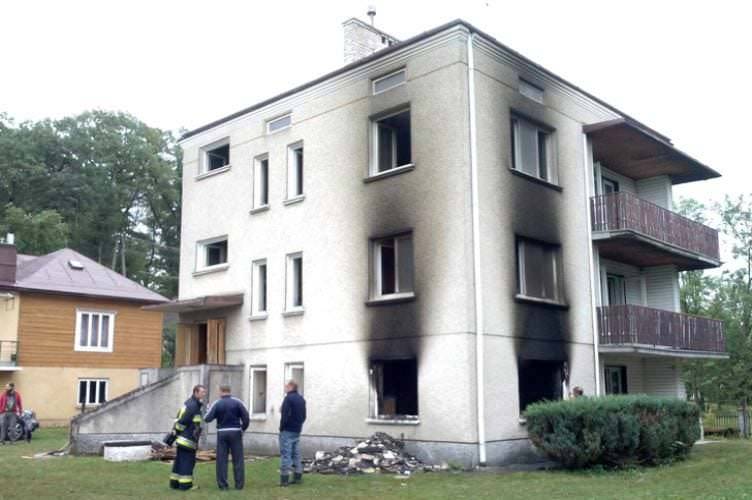 Pożar w Haczowie. Na pomoc pośpieszyła OSP Kombornia i Iskrzynia
