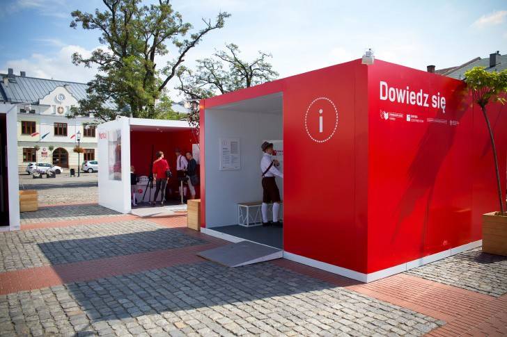 Krosno gościło interaktywną wystawę Szwajcarsko-Polskiego Programu Współpracy