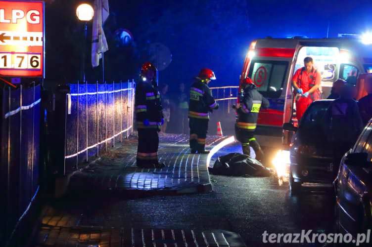 Krosno: Tragiczny wypadek na Zręcińskiej. Zginął pieszy