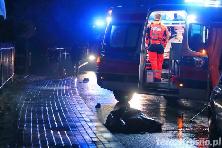 Śmiertelny wypadek w Krośnie - policja poszukuje świadków