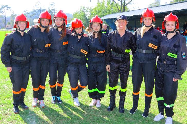 VIII Powiatowe zawody sportowo - pożarnicze w Rymanowie 