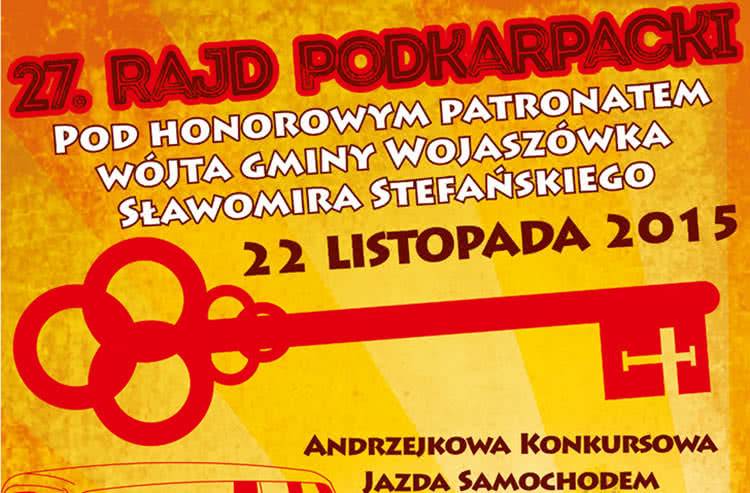 27. Rajd Podkarpacki już 22 listopada