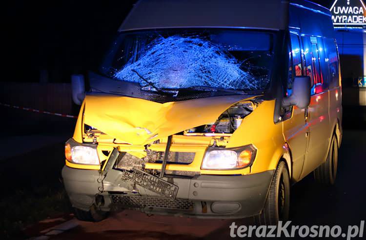Wypadek w Bajdach. Nie żyje piesza