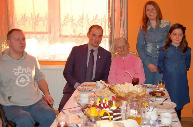 Sto pierwsze urodziny Pani Genowefy Rzeźnikiewicz