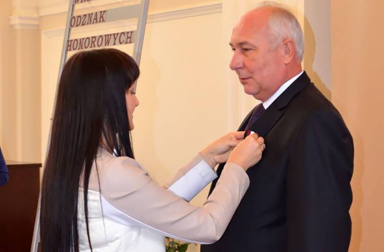 Odznaczenie dla Starosty Krośnieńskiego