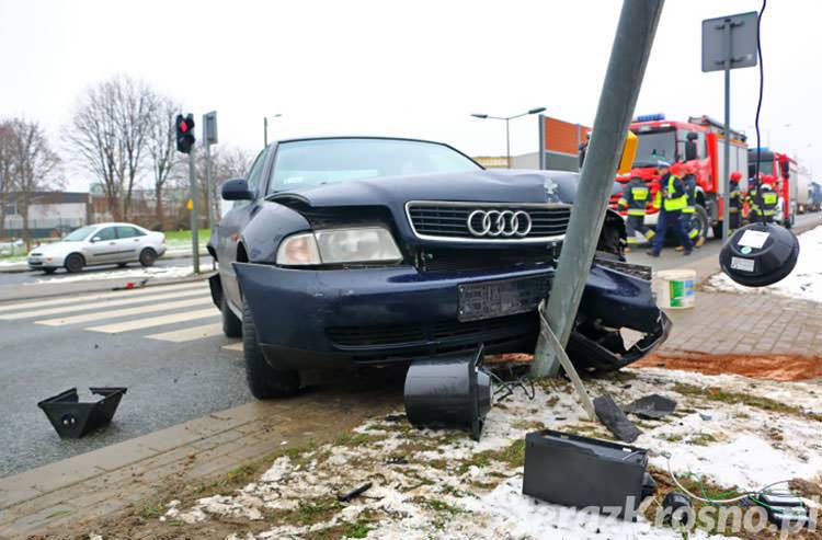 Krosno. Groźna kolizja na Podkarpackiej