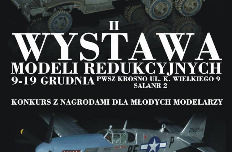 II Wystawa modeli redukcyjnych - zaproszenie