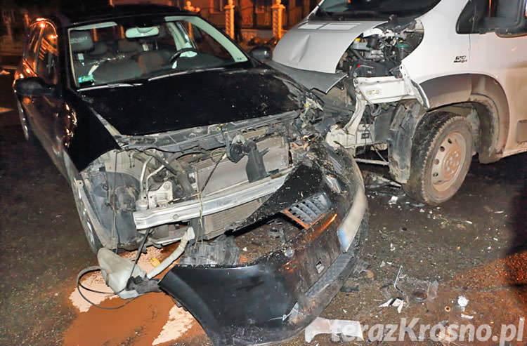 Iwonicz. Nie ustąpił pierwszeństwa, doprowadził do zderzenia