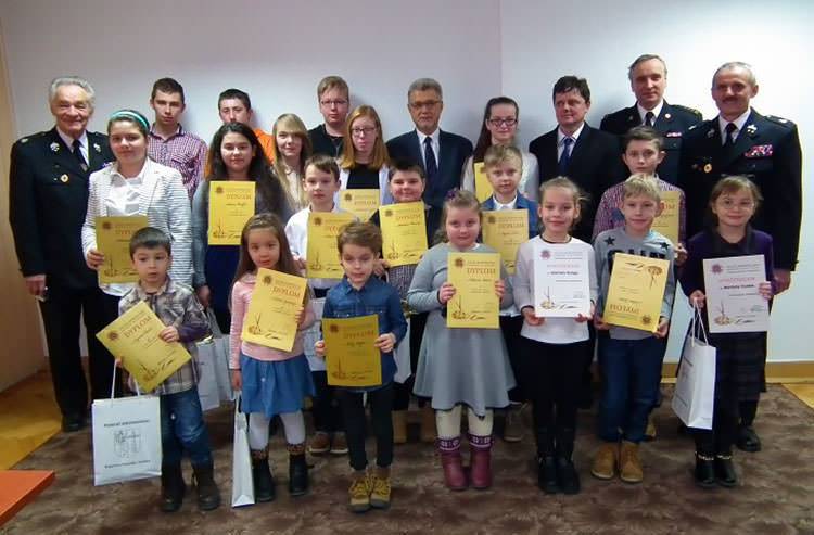 Finał powiatowy Ogólnopolskiego Konkursu Plastyczny pod hasłem "Zapobiegajmy pożarom"