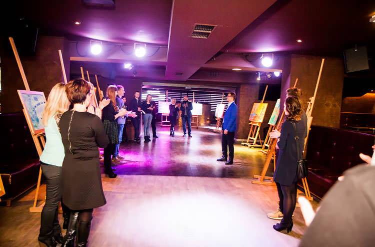 Wernisaż wystawy malarstwa Waldemara Wiśniewskiego