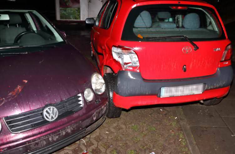 Policyjny pościg ulicami Krosna za pijanym kierowcą zakończony kolizją