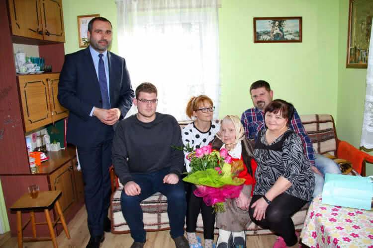 107 urodziny Pani Katarzyny Moroń