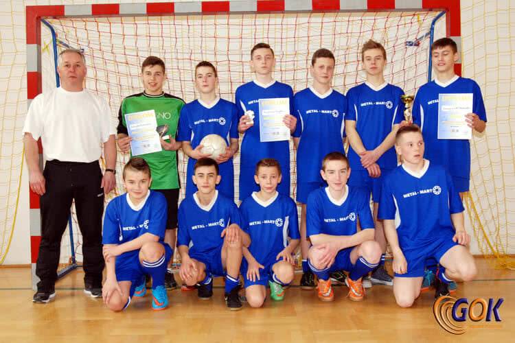 VIII Gminny Halowy Turniej Piłki Nożnej o Puchar Ferii - Rogi 2016