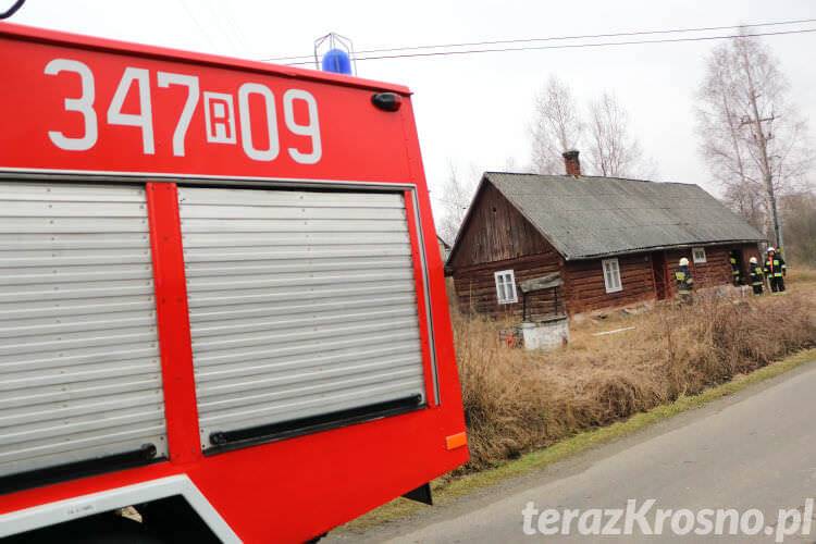 Poraj. Ktoś podpalił drewniany dom