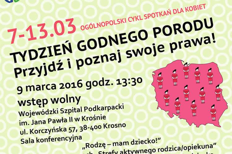 Godny poród w krośnieńskim Szpitalu