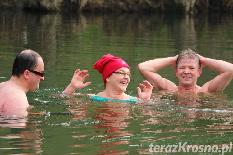 Śmigus-dyngus krośnieńskich morsów