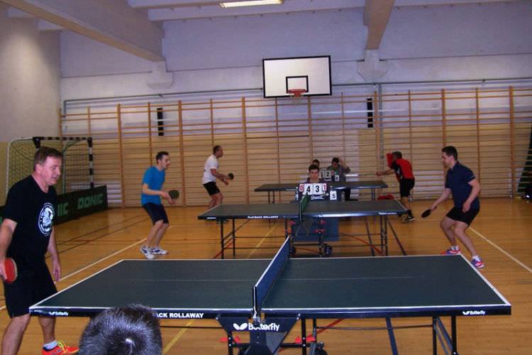 Krośnieńscy strażacy najlepsi w tenisa stołowego