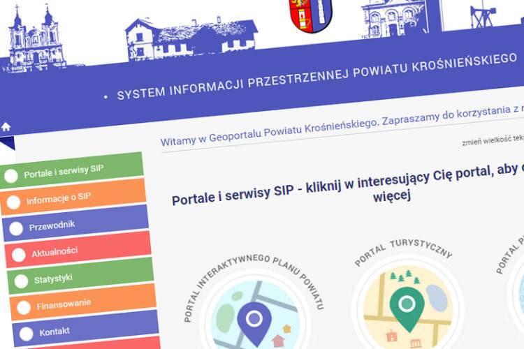 System Informacji Przestrzennej Powiatu Krośnieńskiego. Podsumowanie rocznej działalności