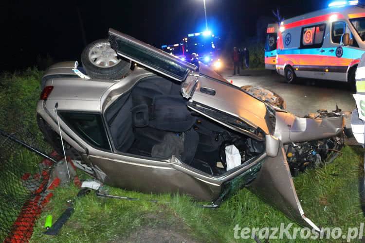 Dachowanie opla w Bratkówce