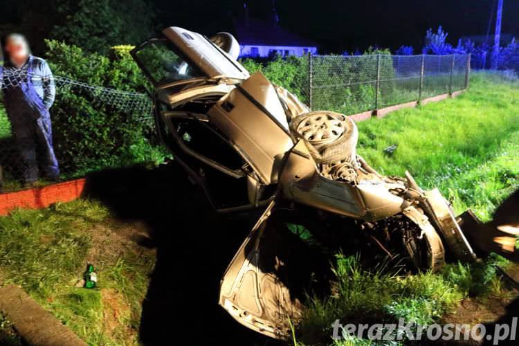 Dachowanie w Bratkówce. Wszyscy byli pijani