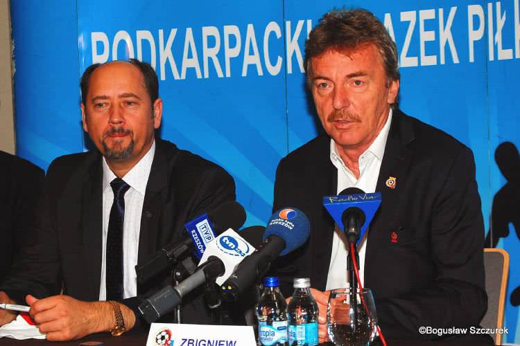 Zbigniew Boniek w Rzeszowie. 460 tys. zł na sprzęt sportowy