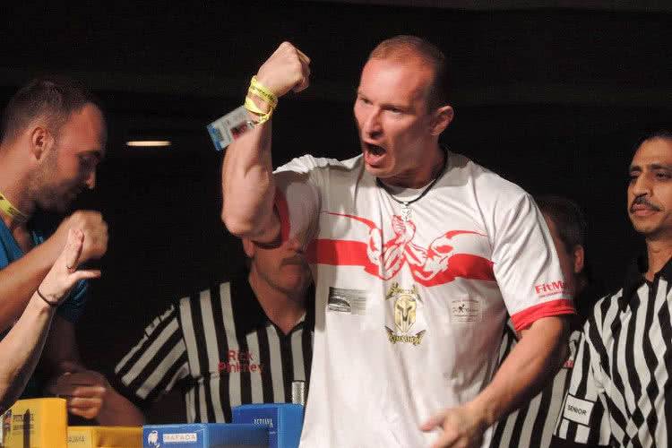 12 miejsce Grzegorza Nowotarskiego na Mistrzostwach Europy w Armwrestlingu