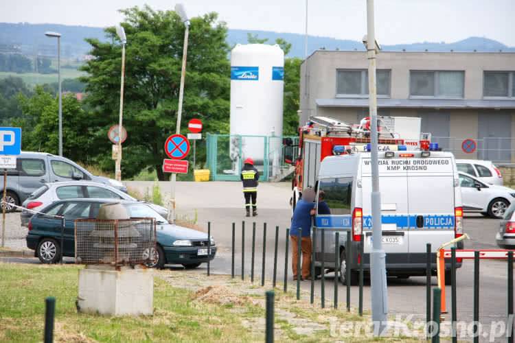 Alarm bombowy pod szpitalem. Na szczęście fałszywy