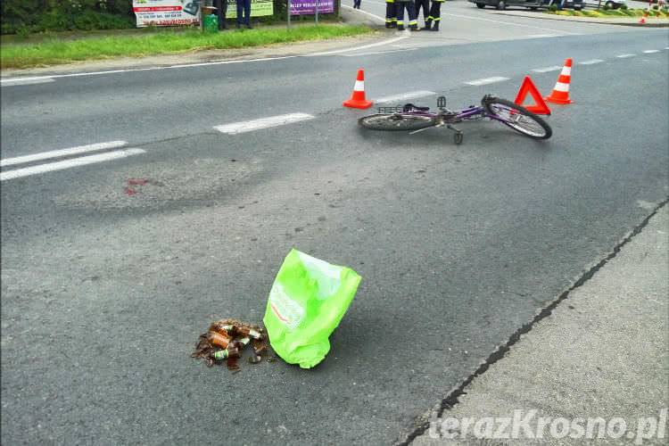 Nieuwaga i alkohol. Dwóch rowerzystów rannych w wypadkach