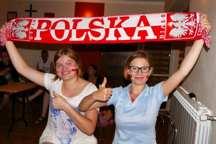 Polska - Portugalia. Tak kibicowali w Miejscu Piastowym