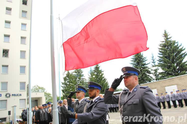 Święto Policji w Krośnie. Awanse dla policjantów