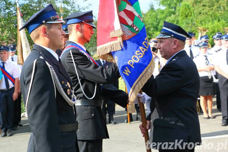 Nowy sztandar OSP Posada Dolna na 130-lecie