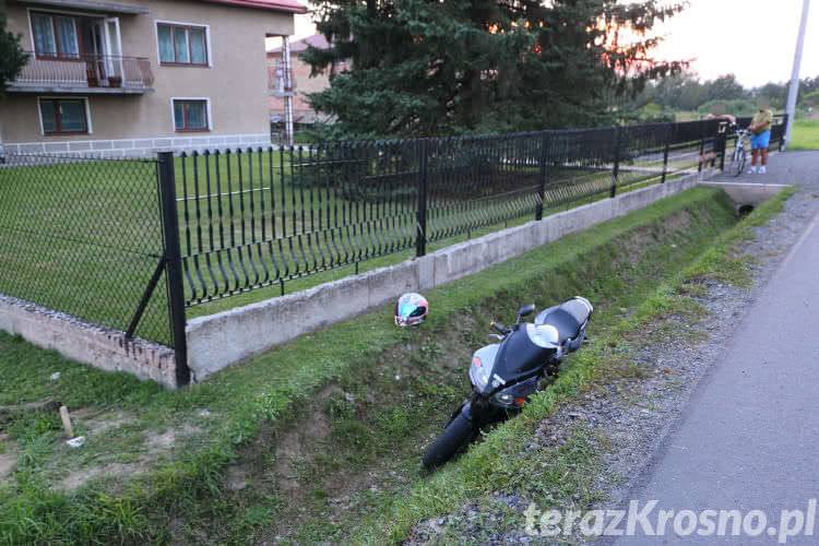 Motorowerzysta potrącony w Dobieszynie