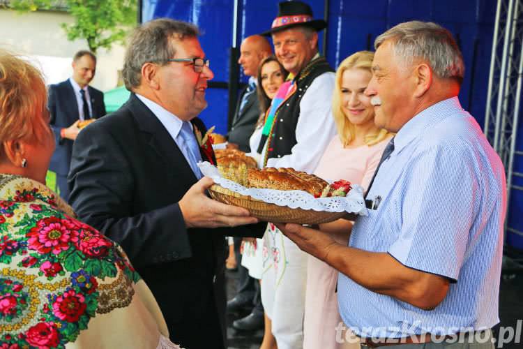 Dożynki Gminy Wojaszówka w Łączkach Jagiellońskich