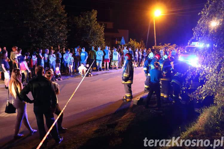 Łęki Dukielskie. Kolizja i ucieczka z miejsca zdarzenia